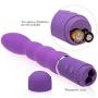 AKStore Female Sex Toy Bead Wand Massager G-spot Vibrator Clit Stimulator Soft Silicone Strong Powerful Vibe Dildo Penis Vibrator Masturbation for Women