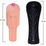 Lorgork Male Masturbators Cup Masturbation Toys, Adult Sex Toys 3D Realistic Textured Pocket Vagina Pussy, Male Masturbation Stroker (Black)