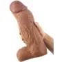 LZYAA Super Big Size Realistic Dildo, 3.15Inch Huge Penis Suction Cup Base, Adult Sex Toys Product for Female, Couple (Brown) LZYAA Super Big Size Realistic Dildo, 3.15Inch Huge Penis Suction Cup Base, Adult Sex Toys Product for Female, Couple (Brown)