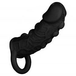 Silicone penile Condom Expander expands Male Chastity Toys Lengthen Cock Sleeves e32314C