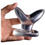 Master Series Anchored Clear Anal Plug