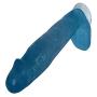 Massaging 12in Women Double Pleasure Suction Massager - Hand Free Play - T2021E (Color : Blue)