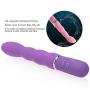 AKStore Female Sex Toy Bead Wand Massager G-spot Vibrator Clit Stimulator Soft Silicone Strong Powerful Vibe Dildo Penis Vibrator Masturbation for Women