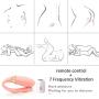 Wireless Wearable U Shape Couples Love Stimulation Vibrating Toy with Strong Patterns Handsfree Remote Control USB Waterproof Wand