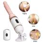 MXJYB Electric Thrust Telescopic Machine, Multi-Angle Adjustable Hand Free Suction Cup Adult Entertainment Toys, Remote Control Heating Automatic Massage Entertainment Toys MXJYB