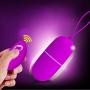 WEI EI ▶ 12-Speed Wireless Remote Control Bullet Vibrter Waterproof B0dy Msager for Womn Portable