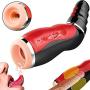 Jrtie- Relax Toys Sǔckǐng Mǎssager Cup, Mens Electric Moaning Pusseys Strocker Sleeve Toys with Multi Modes - Orǎl Automatic Cup, T-Shirt Toy