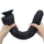 TTQQJJ 17 Inch Lifelike Oversize Personal Body HandsFree with Strong Suction Cup for Female - Black - Eryanghuatan TTQQJJ 17 Inch Lifelike Oversize Personal Body HandsFree with Strong Suction Cup for Female - Black - Eryanghuatan