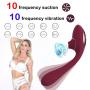Powerful Clitorial Stimulating with 10 Suction Modes 10 Vibration Pattern Stimulating Toy for Female,can USB Rechargeable Waterproof G Spots masseger for Women Suction 100% Secret Packing