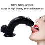 Full 7.8 Inch with Suction Cup for Women - Black - Feizhuanjiyin2.3