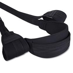 UTIMI Sex Swing with Blindfold and Plumage Bondage Restraint BDSM Sex Toy for Couples with Adjustable Straps