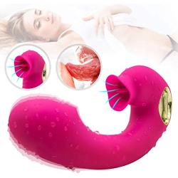 Simulated Oral Tongue Sucking Toy 7 Frequency Vibration & 7 Suction Soft Touch Internal Clitorial Sucking Toy for Women T-Shirt