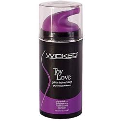 Wicked Sensual Care Wicked Toy Love Gel for Toys, 3.3 Fluid Ounce