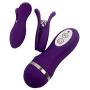 Waterproof Vibrators Sex-Toys for Women Vibrating Nipple Clamps 10 Frequency Women Nipple Vibrator Breast Massage,United King,Purple HLPXA TSHIRT