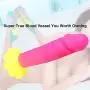 Lfcmf Skin Friendly Life Size Liquid Silicone Dîldɔ Soft and Safe with Suction Cup for Bedroom Play (Color : Red) Lfcmf Skin Friendly Life Size Liquid Silicone Dîldɔ Soft and Safe with Suction Cup for Bedroom Play (Color : Red)