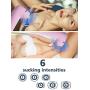 REALGIRL Clitoral&Nipple Sucking Vibrator G Spot Vibrator &Stimulator Dual Adult Sex Toy, 8 Vibration Modes Vagina Massager Waterproof Vibrating Dildo Rechargeable Massager for Solo Masturbation and