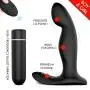 Male Prostata Massager Silent Vibranting Massage Men Health Dual Ring - Black Male Prostata Massager Silent Vibranting Massage Men Health Dual Ring - Black