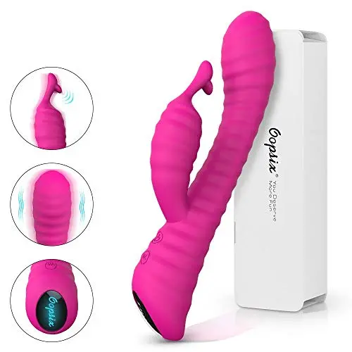 Soft Silicone Waterproof Rechargeable Rabbit Vibrator Dildo Sex Toy for Women, Oopsix Personal Massagers G Spot Vibrator Adult Toys for Couples with 9 Speed Vibration Led Lights Soft Silicone Waterproof Rechargeable Rabbit Vibrator Dildo Sex Toy for Women, Oopsix Personal Massagers G Spot Vibrator Adult Toys for Couples with 9 Speed Vibration Led Lights
