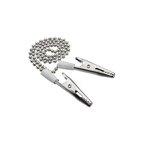 4PCS Adjustable Metal Neck Strap Napkin Clip Lanyard Neck Strap Baby Elderly Adult Towel Apron Bib Clip and Dental Ball Chain Clips 4PCS Adjustable Metal Neck Strap Napkin Clip Lanyard Neck Strap Baby Elderly Adult Towel Apron Bib Clip and Dental Ball Chain Clips