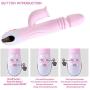 Wytinug 12 Frequency Vibe Heating Telescopic Vibran G-Spott Messager Clǐtoŗîs Licking Thrust-ing Stimulator Relax Toy for Women Couples