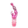 Crystal Stǐmulator Naughty Rabbit Vi-íbrǎtǒr Multiple Speeds Waterproof G Point Vi-íbrǎtǒr Toy