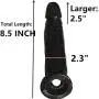 9 INCHSuper Long Black Extender Enlarger Extension Sheath Elastic Long Lasting Time Size Sleeve Stamina Enhancer - Black 918 9 INCHSuper Long Black Extender Enlarger Extension Sheath Elastic Long Lasting Time Size Sleeve Stamina Enhancer - Black 918