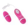 WEI EI Mini Waterprrof Silicone Remote Control gEg Vib C-Mssager for Women (Hot Pink)