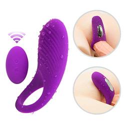 Soft Vǐbe Ring for Couples Tǐme Wand Powerful Male Longer Lasting Shake Rooster Cǒckríng,Silicone Happy Toys Shock 9 Speeds,Delay Tools USB Charged