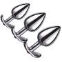 Jeweled Design Stainless Steel Anals Plug B-ütt an-âl Pl-ùg Device T-ö-ys Insert Trainer Kit for Beginner,Pack of 3 Jeweled Design Stainless Steel Anals Plug B-ütt an-âl Pl-ùg Device T-ö-ys Insert Trainer Kit for Beginner,Pack of 3