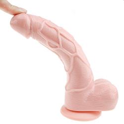 Sex Talk 3PC Realistic Flesh Dildo Vibrator And Anal Waterproof Flexible Huge Penis With And Strong Suction Cup Sex Product Toy For Women