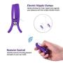 MXJYB 10 Function Silicone Breáŝt Ńíppĺé clamp Clips Double Bullet Eggs Másságer Víbráţors Sax Toys for Women MXJYB