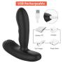 Male Prostate Massager with Finger-Like Wave Motion 16 Vibration Modes for P-sot Stimulation, PALOQUETH Heating Adult Anal Sex Toy P-Spot Vibrator Rechargeable Vibrating Butt Plug Stimulator for Men