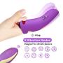 Clitoral Stimulator Finger Vibrator with 9 Vibration Modes for Nipple G-spot Vagina Stimulation, Wireless Remote Control Bullet Vibrator Rechargeable Clit Massager Silicone Sex Toys for Women Couples