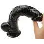 Womens 9.65 Inch Suction Cup Silicone Soft-ĎîLdɔ Toys Black Tiantianxuexi Womens 9.65 Inch Suction Cup Silicone Soft-ĎîLdɔ Toys Black Tiantianxuexi