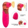 Simulated Oral Sucking Toy 12 Frequency Vibration and 12 Suction Soft Touch Internal clītǒris Sucking Toy Female T-Shirt - Make Your Life More Interesting.