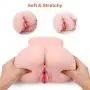Male Masturbators Pussy Ass Sex Doll for Men Masturbation, Adorime 3D Realistic Virgin Butt Stroker Adult Toys with 2 Openings and Built-in Functional Tighten-Rings for Intense Stimulation