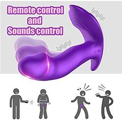 SPFOZ Sex Wearable Vìbrǎtòr Vibrǎtión Remote Control Intelligent Telescopic Thrùstīng Warm Mǎstùrbation