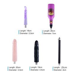 Sex Machine Attachment 3XLR Dildo Attachment Anal Sex Cup Male Masturbation Men Anus Toys (3XLR Attachment-Style6)