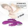Villvi 12 Speeds T-hrusting R-otating New Curved Shaf Big Rabbit Wand Toy for Women&Couples Waterproof&Whisper Quie