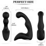 Male Vibrating Prostate Massager Anal Sex Toy 9 Vibration Modes Rechargeable Waterproof