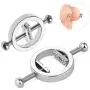 FST Stainless Steel Nipple Clips Round Adjustable Nipple Clamp Set Body Restraints Female SM Sex Toy FST Stainless Steel Nipple Clips Round Adjustable Nipple Clamp Set Body Restraints Female SM Sex Toy