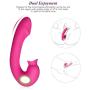 Clitoral Vibrator Silicone Clitoris Stimulator UTIMI Rechargeable Dildo Vibrator G Spot Massager with 10 Modes Adult Sex Toys for Women and Couple