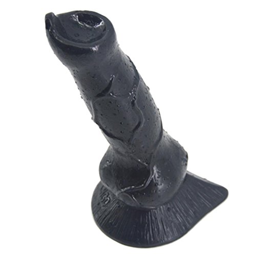 Gocheaper Sex Toys Dog Dildo Wolf Penis Adult Sex Toys for Women (Black)
