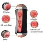 USB Charging 8 Frequency Aircráft Cup with Headphone Hands-Free Mastùrbators Device Six Toys for Men to Exercise Mâsturbâtion Toys Tshirt