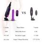 Hismith Auto Sex Machine for Women, Pro Traveler Love Machine 3 Speeds & 8 Frequencies Vibrator Portable Thrusting Machine Remote Control Fucking Machine with Silicone Dildo