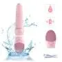 G Spot Vibrator for Vagina Stimulation with Face Brush, Ultra Soft Waterproof Rechargeable Dildo Vibrator with 10 Vibration Patterns Adult Sex Toys for Women and Couple G Spot Vibrator for Vagina Stimulation with Face Brush, Ultra Soft Waterproof Rechargeable Dildo Vibrator with 10 Vibration Patterns Adult Sex Toys for Women and Couple