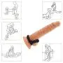 Lesige Cock Ring Stimulation Penis Ring Super Stretchy with Dual Holes Medical Pure Silicone for Penis Male Sex Toy - Regular Size (Black) Lesige Cock Ring Stimulation Penis Ring Super Stretchy with Dual Holes Medical Pure Silicone for Penis Male Sex Toy - Regular Size (Black)