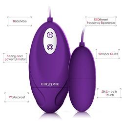 Waterproof 12 -Frequency Silicone Powerful Jade Egg for Women and Couple