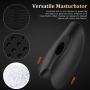 Male Masturbator Cup Sex Toys for Male Masturbation,UTIMI Rechargeable Penis Vibrator for Men Prolonged Erection,Heating Fuction,7 Hitting Mode,1 Water-Based Lube