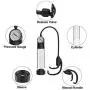 Penis Vacuum Pump for Men Erection Pumps Male Sex Toys, PALOQUETH Penis Enlargement Growth Pump with Pressure Gauge for Safe Suction Harder Erection, Soft Sleeve Quick Release Valve, 9 in Penis Vacuum Pump for Men Erection Pumps Male Sex Toys, PALOQUETH Penis Enlargement Growth Pump with Pressure Gauge for Safe Suction Harder Erection, Soft Sleeve Quick Release Valve, 9 in